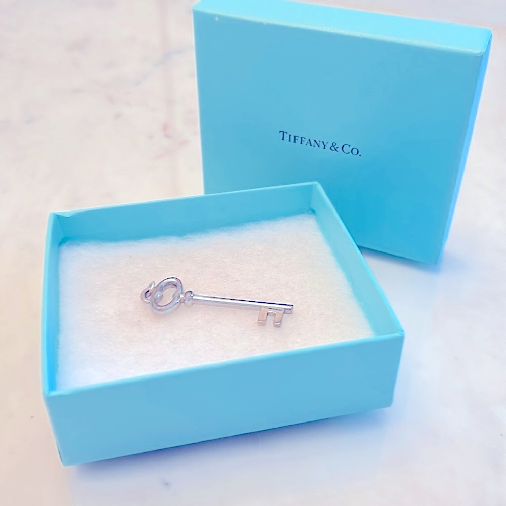 Tiffany&Co Key Charm Silver